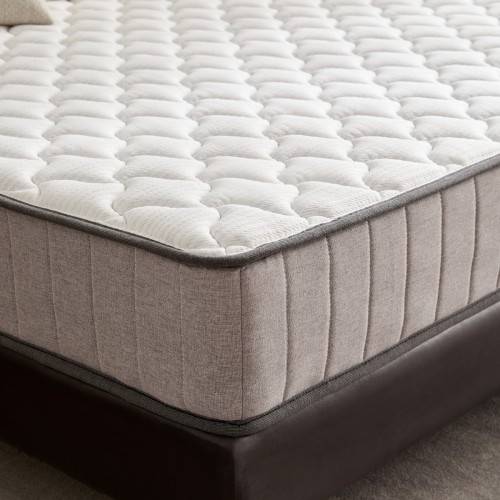 Short queen mattress in a clearance box